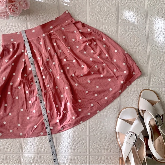 ASOS Polka Dot Mini Circle Skater Skirt - Picture 2 of 3